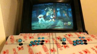 Mame Cab 2.0 Playing Sf4