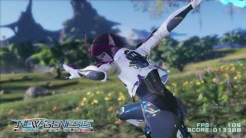 [Recording Test] PSO2 NGS Benchmark Tool with Character and Specs