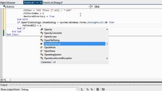 How to register dll using vb net