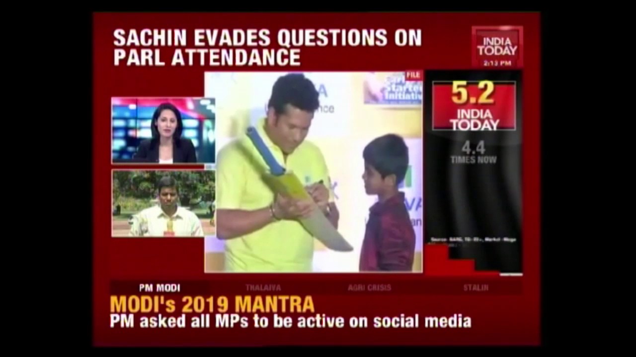 Sachin Tendulkar Refuse To Comment On Absence From Parliament