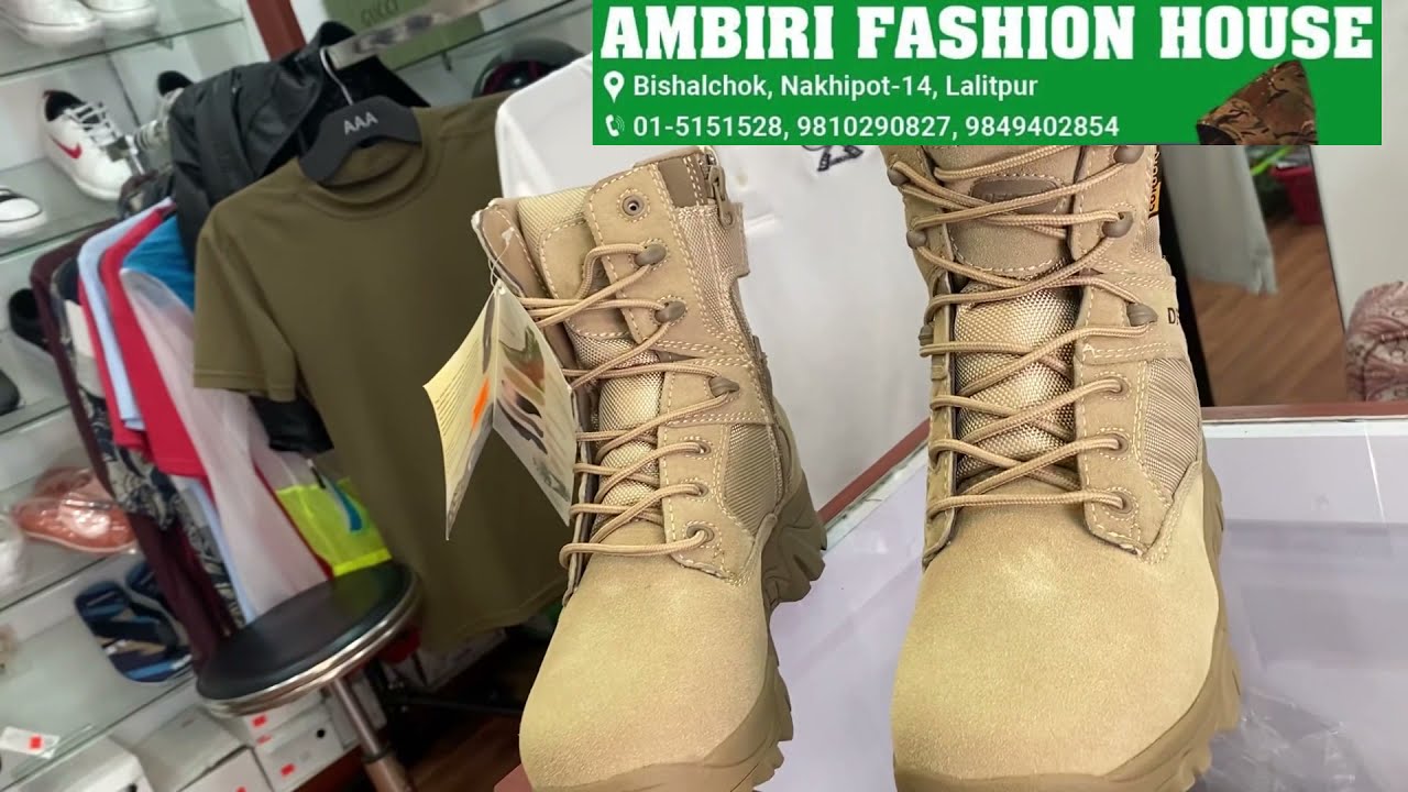 Ambiri Fashion House /Original Delta Desert Boot / 