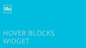 Adobe Muse Hover Blocks Widgets