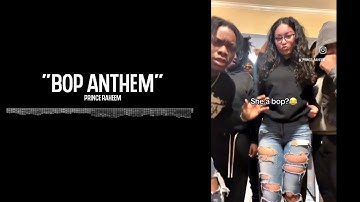 PRINCE RAHEEM - BOP ANTHEM (Official Audio Visualizer)
