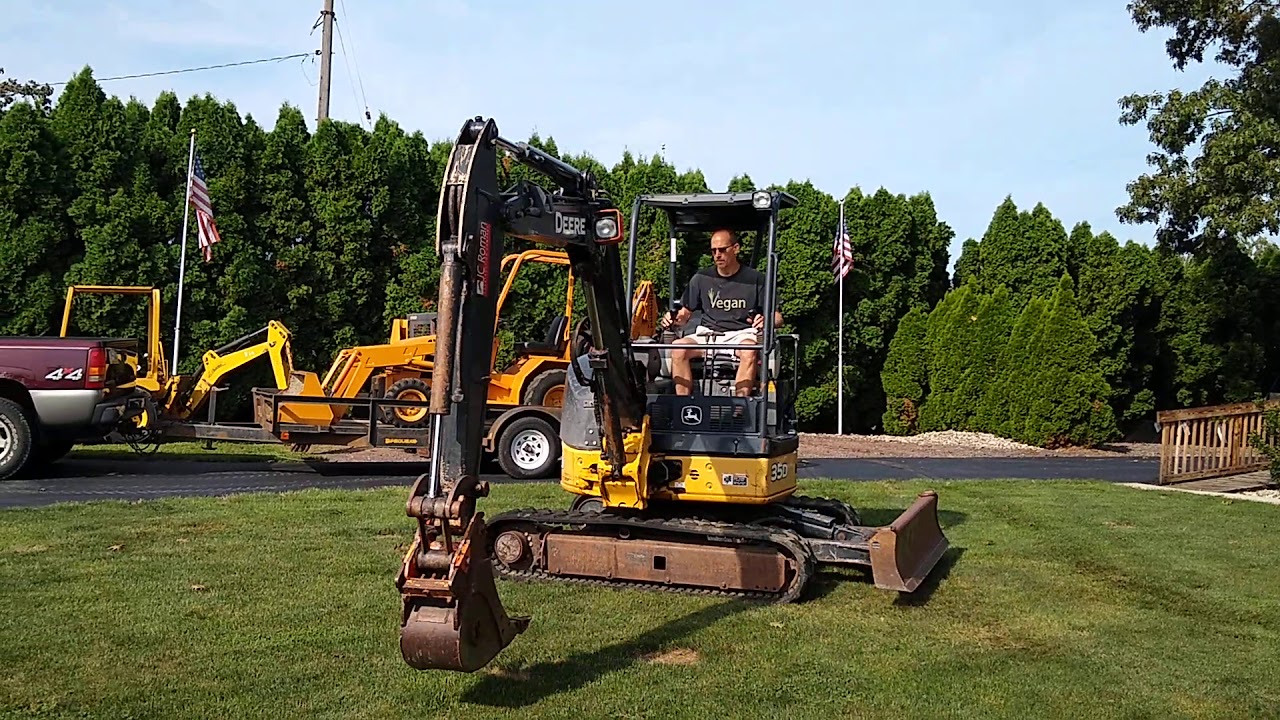 John Deere 35d Excavator For Sale Lucky's Auto Sales (17257) Ebay YouTube
