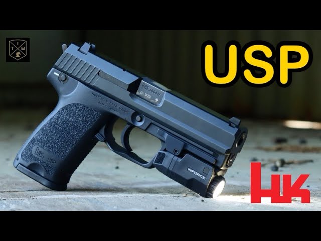 HK USP Test & Review / Iconic Handgun or Outdated Pistol? - YouTube