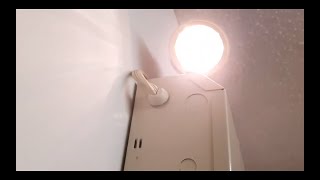 How to check emergency lights.