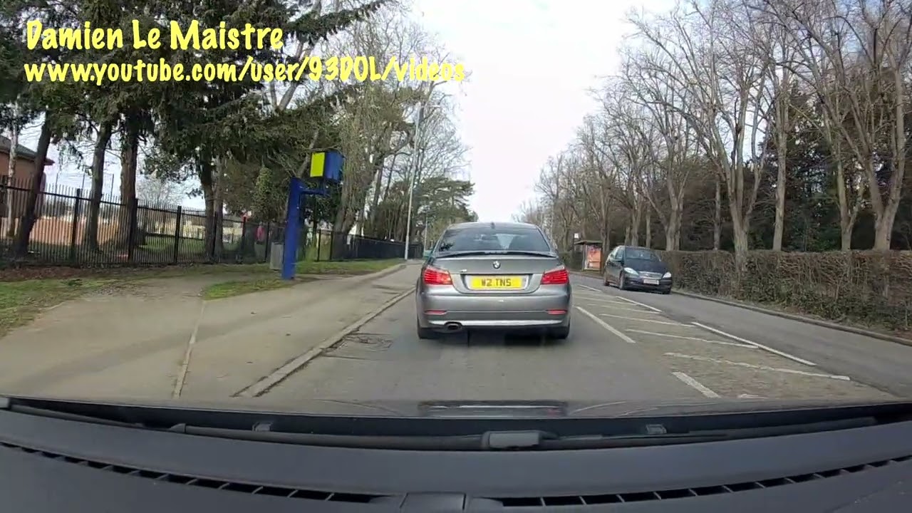 Drive Through Wellingborough (The Embankment) Great Doddington and Earls Barton, 19th February 2023