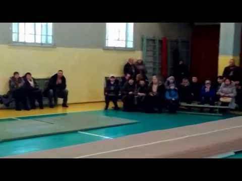 Новогодние соревнования по спортивной акробатике