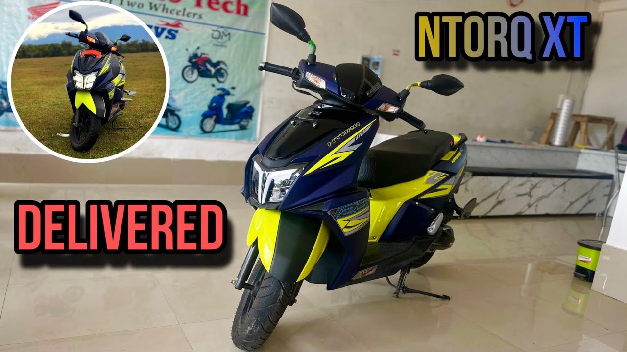 Finally TVS NTORQ 125 XT Ki Delivery Leli 🔥 | Mohsin vlogs