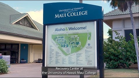 FEMA Disaster Recovery Center Opens at University of Hawaii Maui College