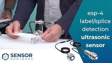 esp-4 - Splice and Label Sensor | microsonic ultrasonic sensor || Sensor Partners