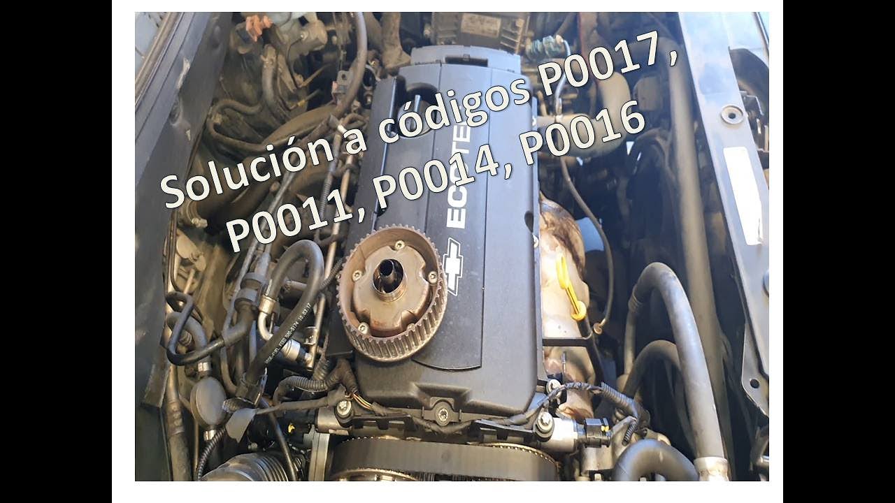 Cambio valvula check ecotec, P0017, P0011 , P0014 , P0016, cruze, sonic ...