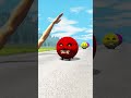 Giant Hand vs Angry Purple Ball Challenge! 😱💥 | BeamNG Drive