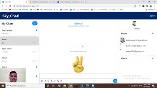Sky Chat ! Messenger By Akash Magar #CheckDescription screenshot 1