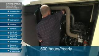 50kW Generator Maintenance