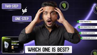 Two-Step Vs One-Step Funded Challenge. Which one is best? | $6,000 Payout.
