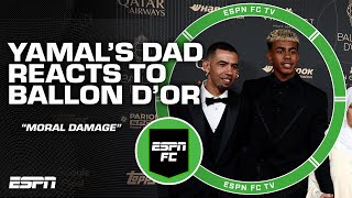 Lamine Yamal's dad SPEAKS OUT on his son not winning the Ballon d'Or 👀 | ESPN FC