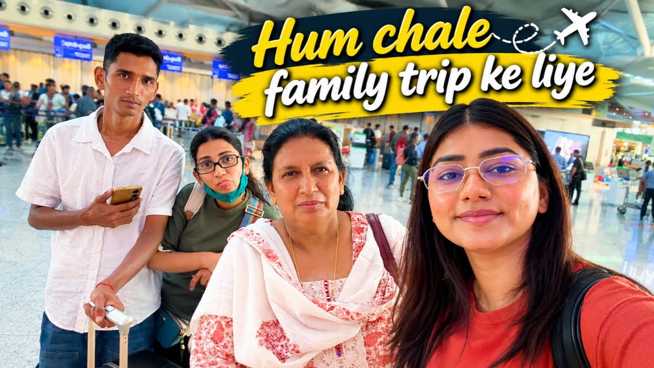 Finally Family Trip ☺️🥰