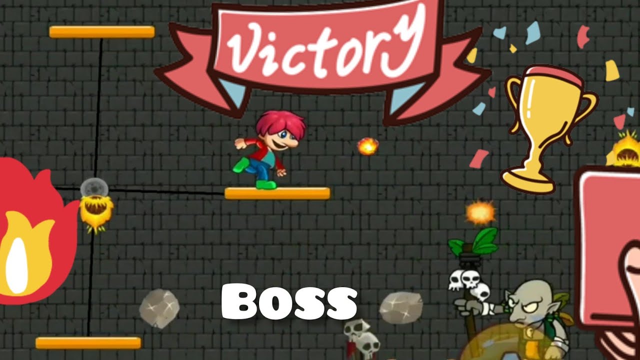 Victo's World Level 120 Last Level BOSS Victors Adventure