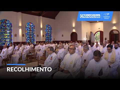 Religious leaders gather for Spiritual Exercises in the interior of São Paulo