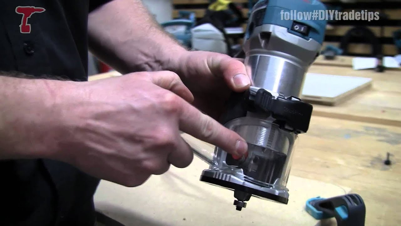 How make a moulding - RT0700 Router Trimmer -