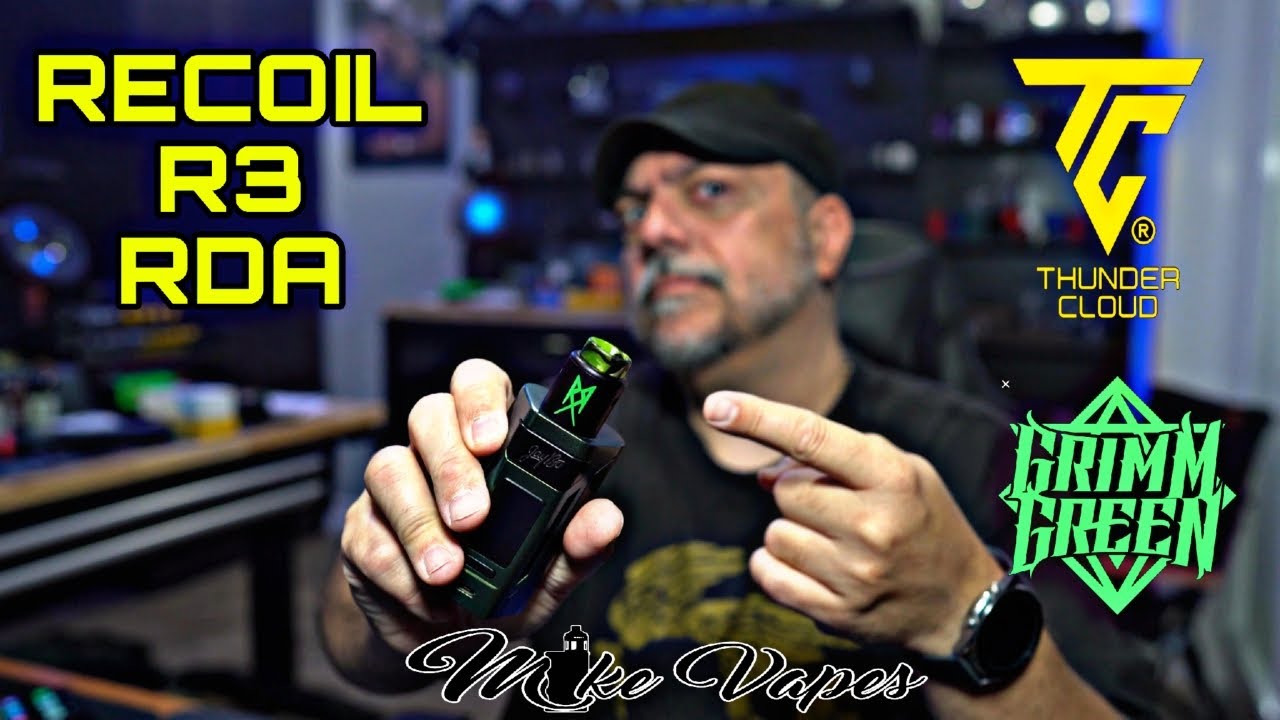ThunderCloud x Grimm Green x ReCoil R3 24mm RDA