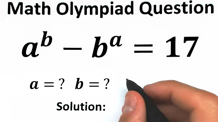 Italy - Math Olympiad Problem | Find all integer solutions