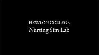 Hesston College Nursing Sim Lab