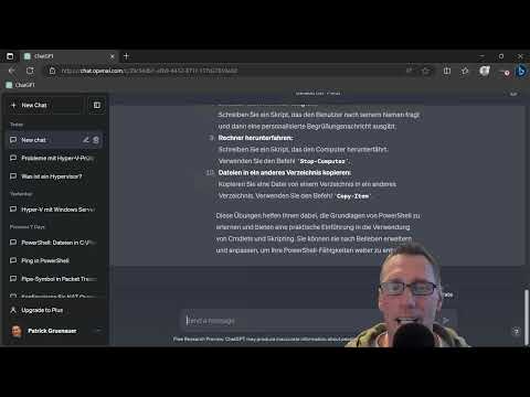 ChatGPT and PowerShell