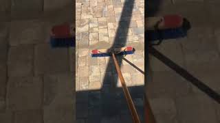 Dry Sanding Technique - For Pavers