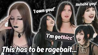 This "Goth" Dating Content is Painfully Cringe...