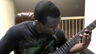 Scar Symmetry - Deviate From the Form Solo cover attempt 1.wmv