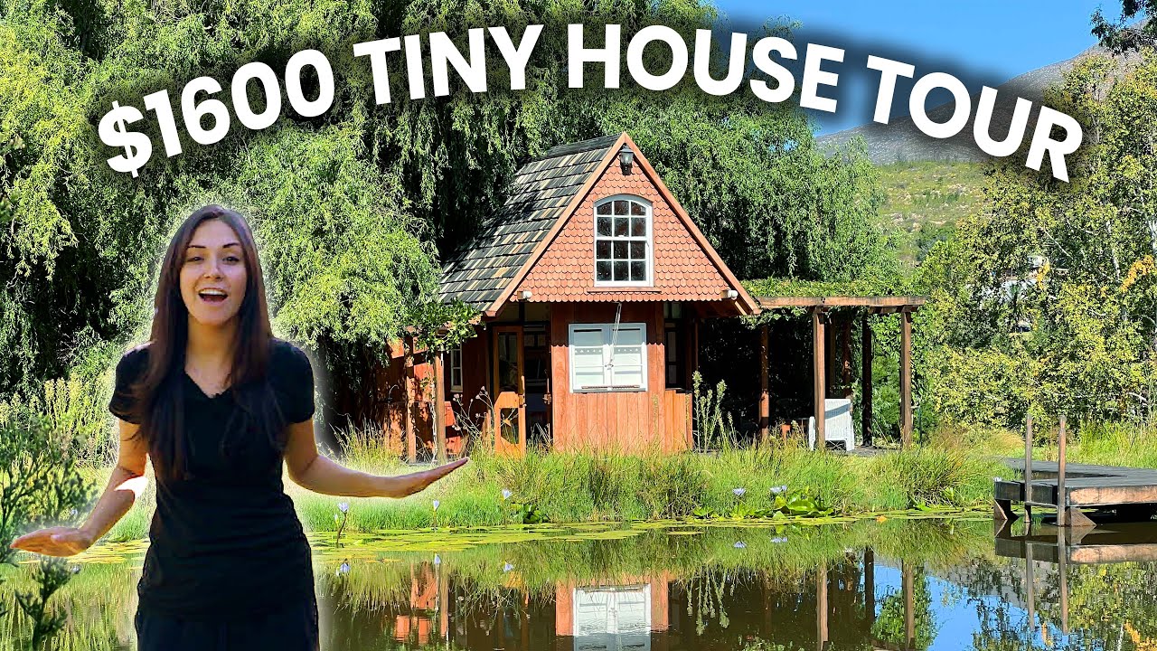 How to build a Tiny House for $1600! | Tiny House Tours | Twee Riviere, South Africa