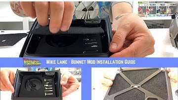 Build The Back To The Future Delorean - Mike Lane Bonnet Mod Installation Guide