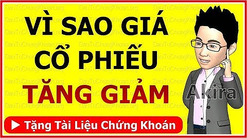 VÌ SAO GIÁ CỔ PHIẾU TĂNG GIẢM ? Yếu tố ảnh hưởng giá chứng khoán