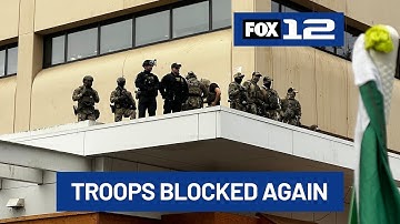 Judge issues preliminary injunction blocking troop deployment to Portland