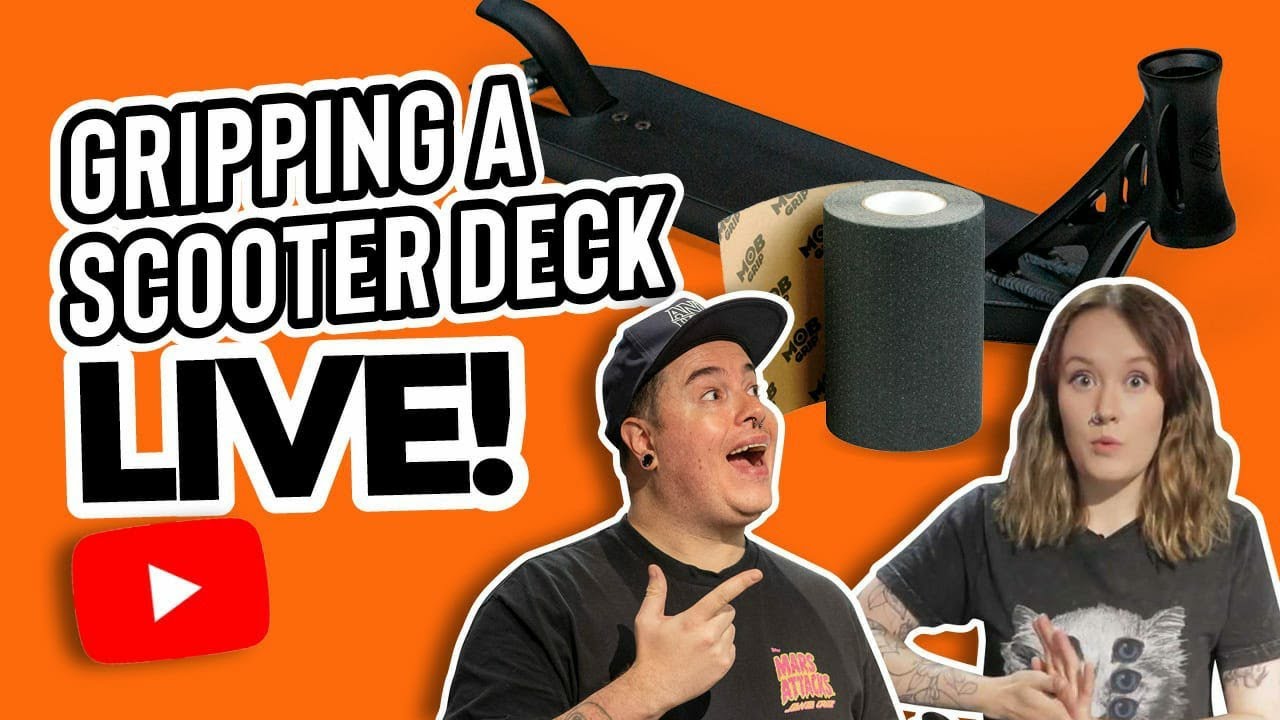 How To Grip A Scooter Deck + Q&A YouTube