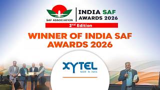 Xytel India Honoured with SAF Award 2026 | SAF Conclave 2026