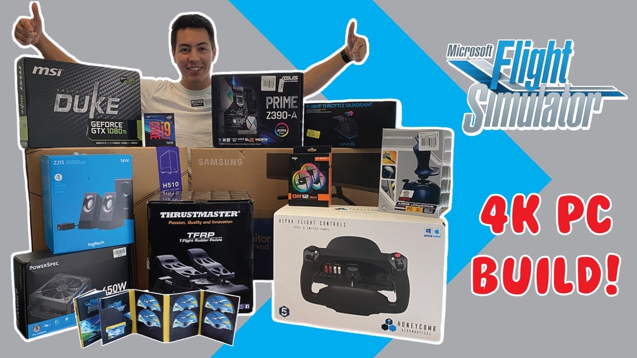 Microsoft Flight Simulator 2020 PC Build and Channel Intro - YouTube