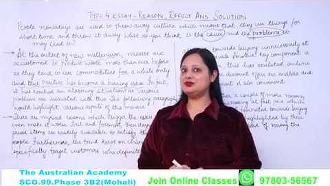 How To Use FORMAT/TEMPLATES For Essay. The reason, Effect and Solution. By Rachna Gupta