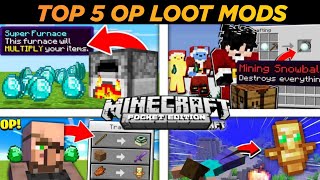 Top 5 OP Loot Mods For Minecraft Pocket Edition ( Mediafire Link )