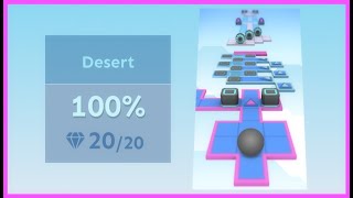 「Rolling Sky」Desert「Level 4」| ★★★ screenshot 5
