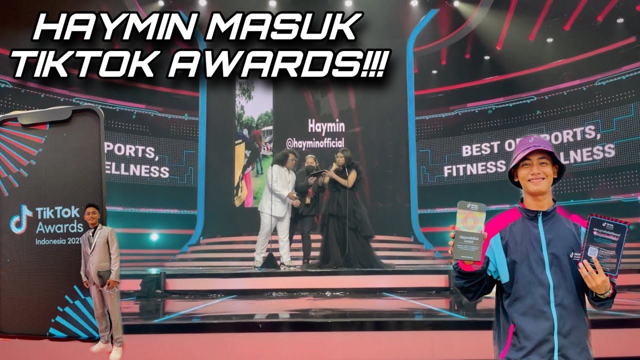 TERHARU!!!, Haymin Masuk Nominasi Tiktok Awards