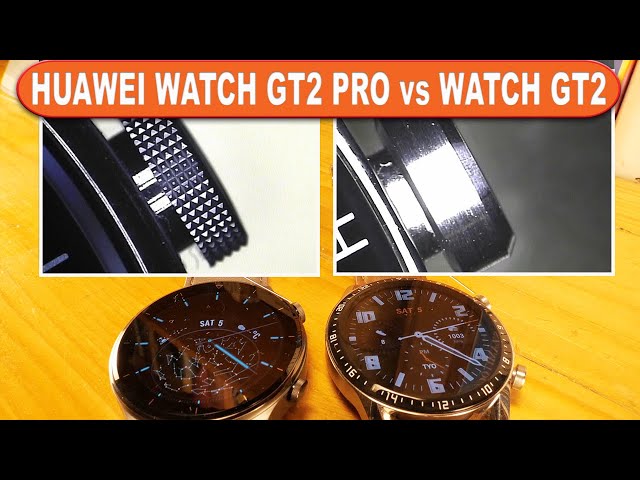 vs huawei gt2 honor watch gt pro
