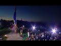 Запорозькі Тулумбаси під час відкриття найбільшого Прапору України 22 серпня 2020 року