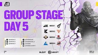 BLAST R6 Japan League 2024 Stage 1 Group Stage Day 5