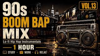 90s Boom Bap Hip Hop Instrumentals 🎧 | Jazzy & Soulful Beats | SIDE STREET SOUND [Vol.13]
