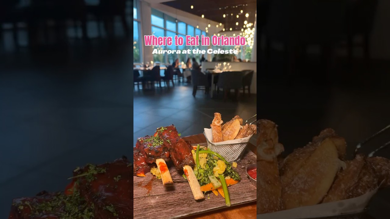 Orlando Magical Dining: Aurora at the Celeste ✨