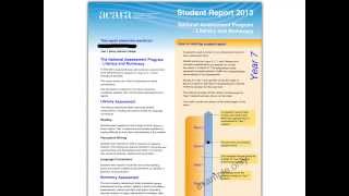 naplan report explained