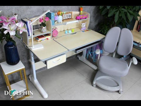 Video [REVIEW] bàn học thông minh chống gù, chống cận mã... - youtube